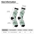 thumbnail image 2 of Honeii Puppy Print Adult Socks,Crew Socks,Casual Calf Socks,Daily Wear Socks for Men & Women, Perfect for Sports, Casual and Everyday Use, 2 of 6