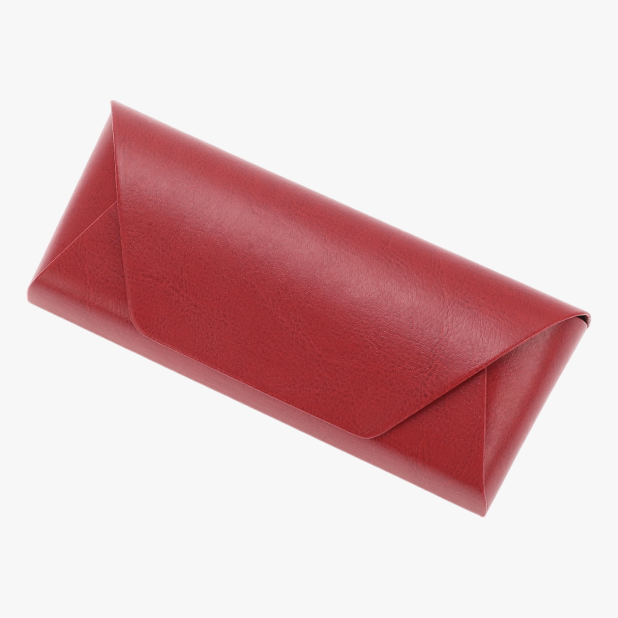 Unique Bargains Anti-pressure Eyeglasses Case Eyeglasses Storage Red