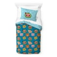 Animals Kids 2Piece Twin/Full Reversible Comforter and Sham