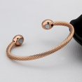 thumbnail image 4 of Magnetic Copper Bracelet Therapy Arthritis Pain Relief Bangle, 4 of 5