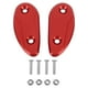 thumbnail image 1 of uds cubierta del orificio del espejo trasero de la motocicleta bloque de espejo de aleación de aluminio placas Base aptas para CBR1000RR 2020 a 2023 rojo, 1 of 5