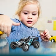 Mini Off Road RC Truck 132 Scale Rechargeable High Speed Remote Control Car 2WD Vehicle With 24 Controller Translucent Body Lighting System
