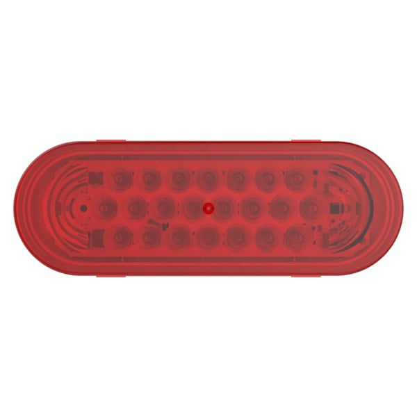 Grote 53962 Stop, Tail, Turn Lamp, Red, Supernova LED, Oval, Grommet