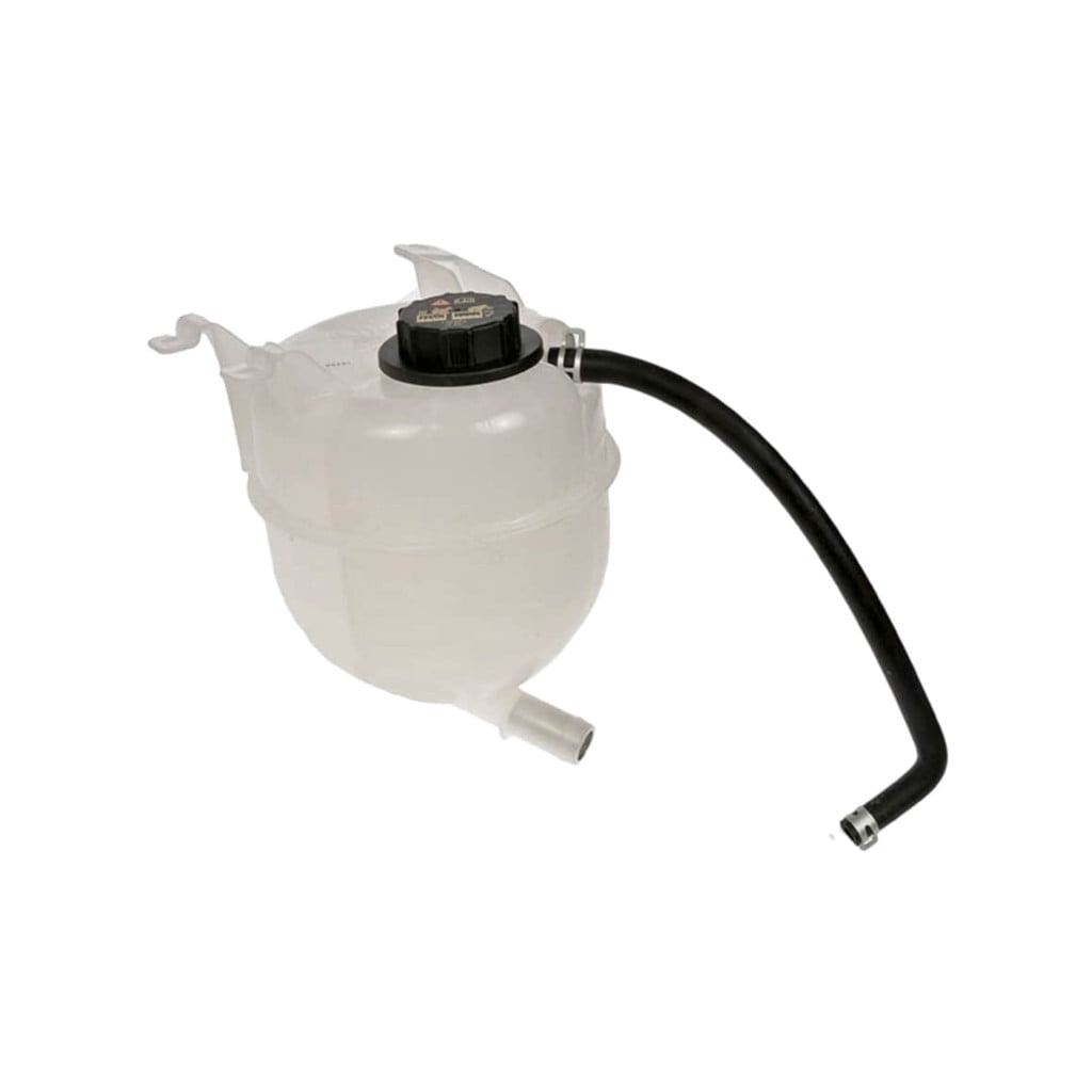 KarParts360 For Ford E-450 Super Duty 2008-2017 Pressurized Coolant Reservoir | Plastic And Metal Material | White Color | With Cap | With Tubing | Replacement For 8C2Z8A080B 8C2Z8A080C