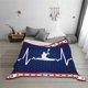 thumbnail image 5 of Mantas de franela polar con diseño de latidos del corazón en forma de kayak de 60 x 50 pulgadas para mujer, para sofá, cama, silla, decoración de Halloween, 5 of 8