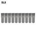 thumbnail image 1 of Lefu 10pcs Slotted SL3-SL8 1/4inch Hex Shank 25mm Long Screwdriver Bits Flat Bits Set, 1 of 5