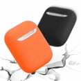 thumbnail image 3 of 2 Pack Compatible Case Ultra Thin Soft Cover Silicone Protective Skin for Apple Airpod 1 2 Case, 3 of 7