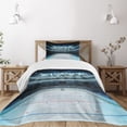 thumbnail image 3 of Ambesonne Hockey Quilted Bedspread Set 2 Pcs, Sport Arena Photo Fans, Twin Size, Multicolor, 3 of 6