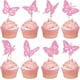 thumbnail image 1 of 24 adornos de mariposa para cupcakes, para decorar tartas, oblea de papel, adornos de mariposa, adornos comestibles para tartas., 1 of 7