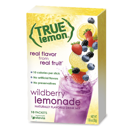 True Lemon Wildberry Lemonade Drink Mix (Pack of 8)