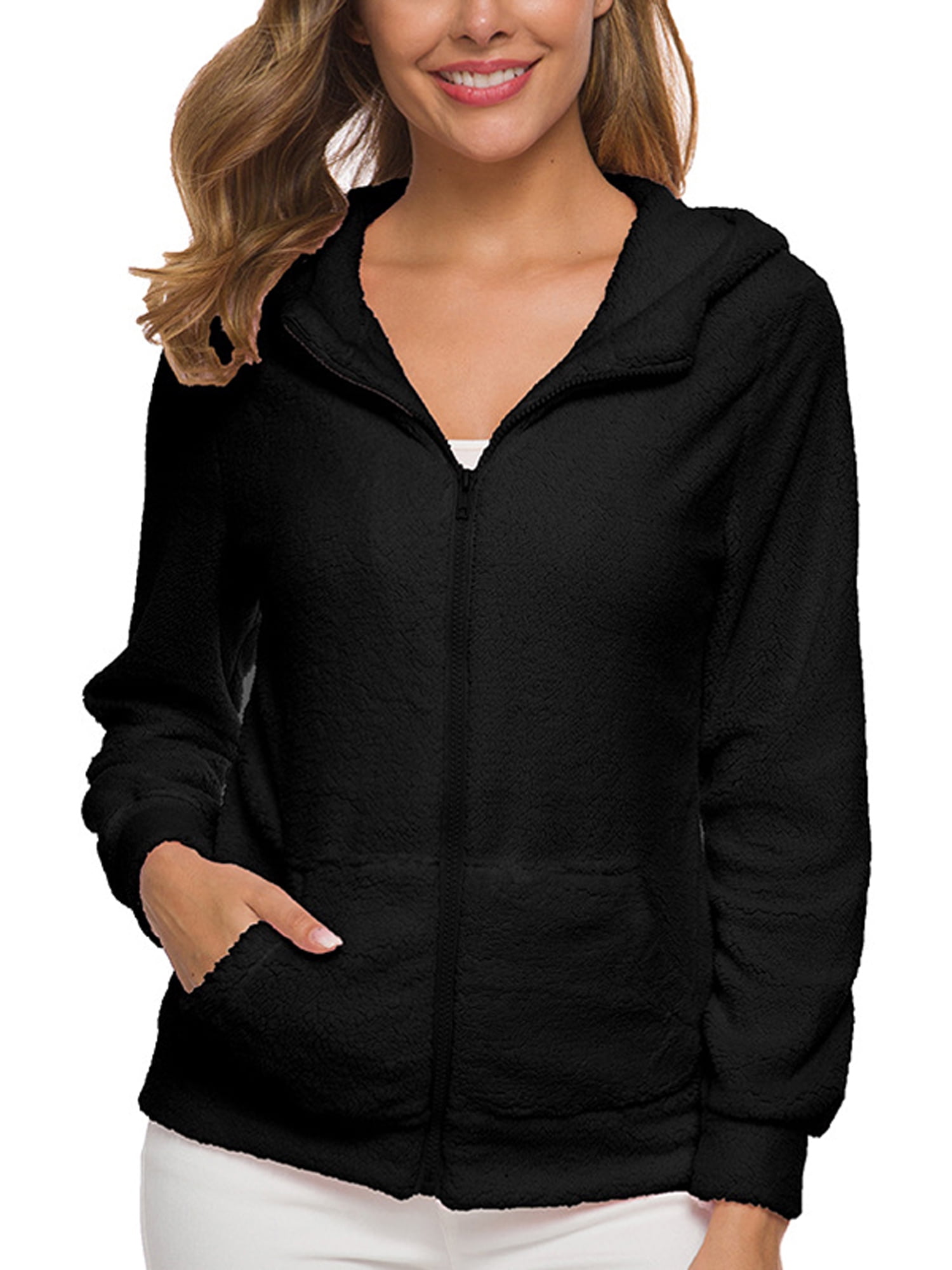 plus size teddy bear coat