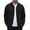 Black, variant on Vxararl Men Corduroy Shacket Jacket, Classic Long Sleeve Corduroy Shirt Overshirt, Lightweight Shirt Jacket with Dual Chest Pockets for Fall Everyday Outfits Army Green 2xL