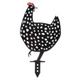 thumbnail image 2 of Coq, Piquet Animal Coq Largement Acrylique Creusé pour Chemin, 2 of 8