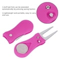 thumbnail image 4 of Outil de Réparation de Divot Vert de Golf 11 cm 38 g, Outil de Divot Vert, Usage Extérieur pour Golfeurs Parcours de Golf Club de Golf Blanc, Jaune, Rouge, Violet, Bleu, Noir, 4 of 7