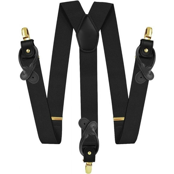 Vittorio Farina Men's Vibrant Colorful Convertible Suspender