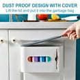 thumbnail image 2 of kladzum Wall Mount Garbage Bag Dispenser Storage Box Kitchen Plastic Storing Rack for Easy Access To Your Bags, 2 of 5