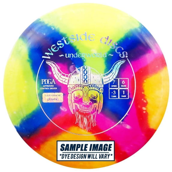 Westside MyDye Tournament Underworld Fairway Driver Golf Disc