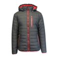 thumbnail image 5 of Men's Heavyweight Puffer Jacket With Contrast Color Trim & Detachable Hood (S-2XL), 5 of 8