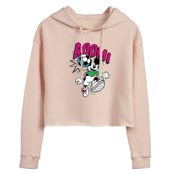 Disney - Boom - Juniors Cropped Pullover Hoodie