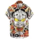 thumbnail image 3 of Camiseta de hombre con estampado de monstruo mítico en 3D, camisetas con cara de terror, camisetas vintage de verano para hombre, ropa informal hawaiana holgada de gran tamaño para hombre, 3 of 5