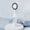 White, variant on Ohmyroo Handheld Turbo Mini Fan USB Rechargeable 3 speeds Portable High Velocity Personal Cooling Fan for Travel