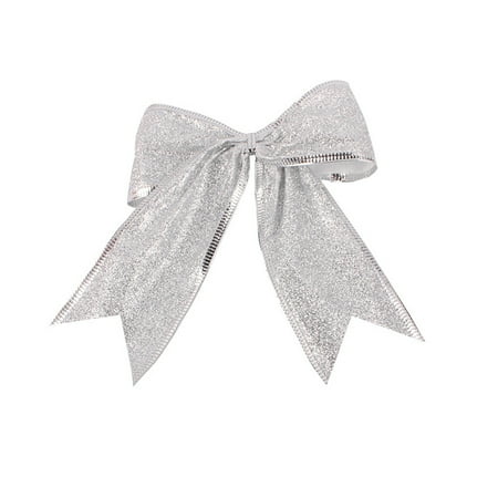 

TANGNADE 13CM Full Onion Powder Christmas Bow Christmas Decorations Christmas Tree Decoration Pendant Christmas Small Bow