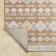 thumbnail image 4 of BoutiqueRugs Metta Coastal Area Rug - Outdoor Safe - Rust, Cream, Medium Green - 5'3" x 7', 4 of 6