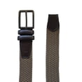 thumbnail image 2 of Ferrioni Cinturón Textil Strech Classic Persimo Trenzado Caqui Hebilla 34mm, 2 of 4