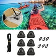 thumbnail image 4 of Almencla 1Set PVC D with 2.5M Elastic Rope D Deck Rigging D Pad for Black, 4 of 8