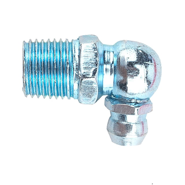 Scienceny Surtido de accesorios de grasa 45 grados 90 grados Boquilla de grasa recta Boquilla de aceite con tapas, 100 piezas Herramientas y ferretería 160 piezas
