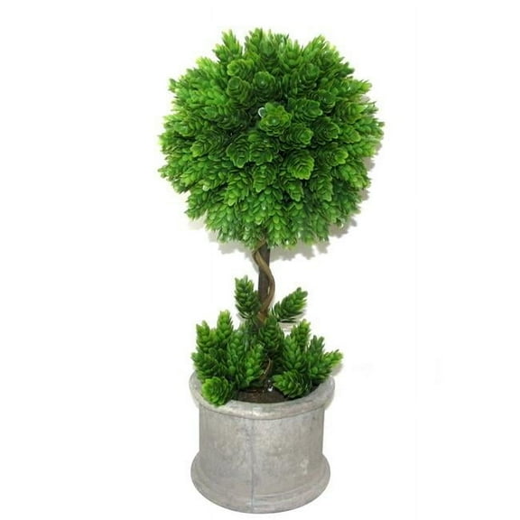 16.5 in. Artificial Topiary Tree
