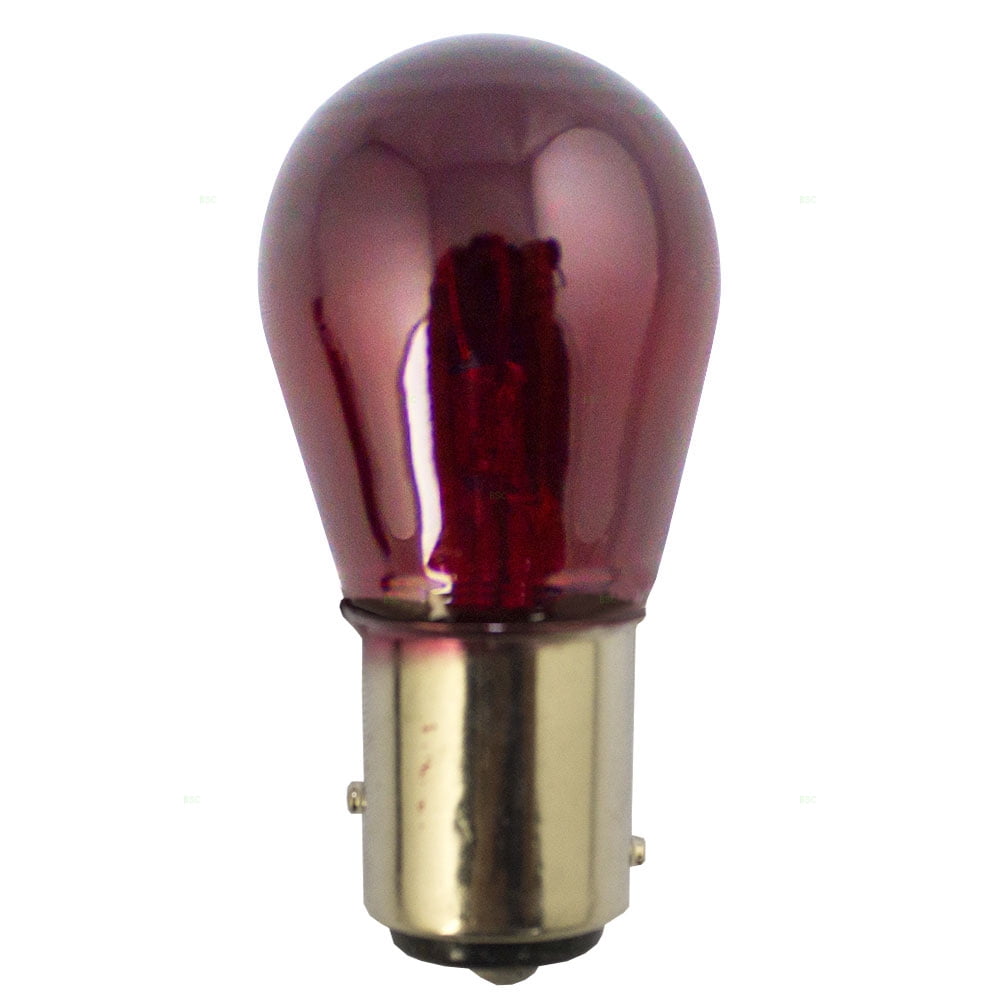 Set of 10 Red Light Bulbs Ten 1157 Pack Replacement Off Road