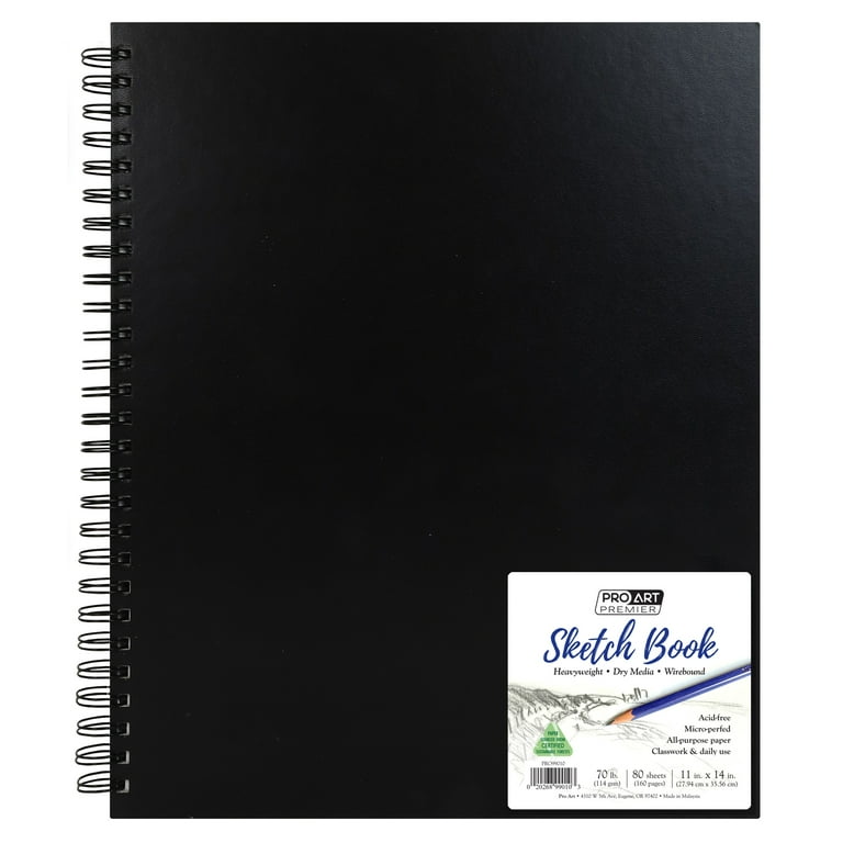 Pro Art Premium Sketch Paper Pad 11x14 100 sheets, 60#, Wire, Sketch  Book, Sketchbook, Drawing Pad, Sketch Pad, Drawing Paper, Art Book, Drawing  Book, Art Paper, Sketchbook for Drawing