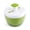 Green and White, variant on Farberware Professional Easy to Use Pump Plastic Salad Spinner 6.6 qt Green with White Lid