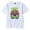 White, variant on Ludacris Merch T-shirt unisex fashion round neck pure cotton short sleeved casual T-shirt