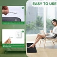 thumbnail image 4 of Grounding Mat Kit, Grounding Mat with 15 Foot Cord and Grounding Wristbands, Earth Mat Grounding Pad for Sleep, Energy, Pain Relief, Inflammation, Feet and Back Pain, 4 of 7