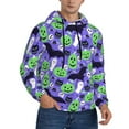 thumbnail image 2 of Sikiie Cute Halloween Men's Hoodie, Essentials Hoodie, Sweatshirt, Pullover Hooded Sweatshirt for Men-3X-Large, 2 of 7
