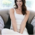 thumbnail image 2 of Home Soft Things DO-IT-YOURSELF  Super Soft Bedrest Pillow w/ Arms - 20x18x17" - Black, 2 of 9