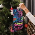 thumbnail image 5 of Fuzoiu Neon Graffiti Urban Art Print 18 inches Christmas Stockings, Personalized Christmas Stockings,for Family Decorations Hanging Ornament for Xmas Holiday Party, 5 of 7