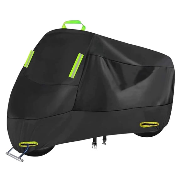 Motorcycle Covers All Weather, Fits 86.6”x37.4”x39.4” Motors, Outdoor Storage Moped Protection, Universal Scooter Cover