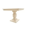 thumbnail image 3 of BingLTD - 30" D x 29" H Chelsea Square Dining Table (TT3602 / WH-Chelsea28-UNF)…, 3 of 3
