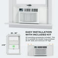 thumbnail image 4 of Matladin Window Air Conditioner with Heat, 8000 BTU Window AC Unit & Heater Combo with APP & Voice Smart Control, Timer Function & Easy Installation Kit, 115V/60Hz, 4 of 10