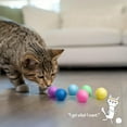 thumbnail image 6 of Tower of Tracks 3-Level Cat Track Toy with 6 Balls, Interactive Toy for Indoor Cats, Orange, 6 of 8