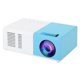 thumbnail image 3 of Proyector LED portátil de 1800 lúmenes, trípode y soporte incluidos, entretenimiento en el hogar, azul y blanco, enchufe estadounidense de 100-240 V, 3 of 8