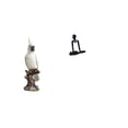 thumbnail image 1 of Figura de loro, adorno de escritorio, resina, pensador, escultura abstracta, estatua de pájaro, adecuada para la oficina, decoración del hogar, regalo, 1 of 8
