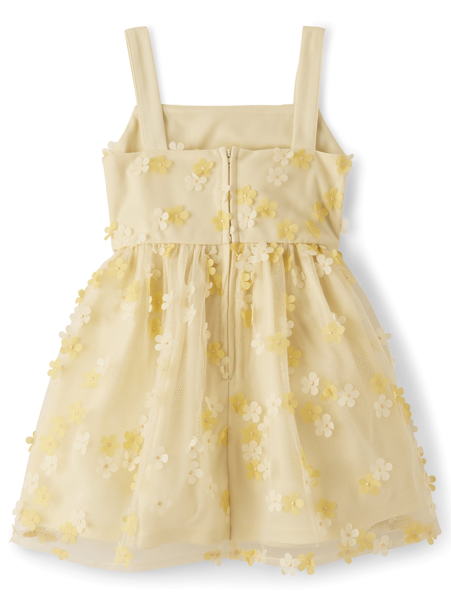 The Children's Place Girls Sleeveless Floral Print Fit and Flare Dress, Sizes 4-16