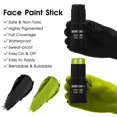 thumbnail image 2 of Set de maquillaje BOBISUKA Kit de pintura facial y corporal verde claro y negro, 2 of 6