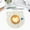 A, variant on LPSSTORE Cat Ears Household Japanese Style Hanging Cotton Thread Woven Dining Table Creative Insulation Pad
