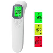 Digital Thermometer for Adults and Kids, Forehead No-Touch Thermometer with Fever Alarm, Accurate and Easy-to-use Thermometer for Home use