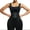 Black, variant on Triple Wrap High Compression Waist Trainer Belt - Pink Leopard Print Tummy Control Body Shaper with Back Support, Posture & Cincher for Gym, Workout, Adjustable Pull-On Closure (Hand Washable)
